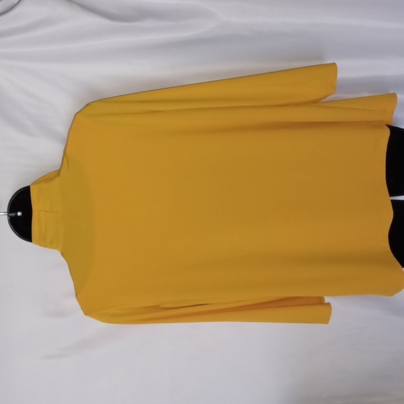 Bob Mackie Wearable Art Drape Jacket  Yellow w/Sequin Tank Top 2 Piece - Picture 5 of 8